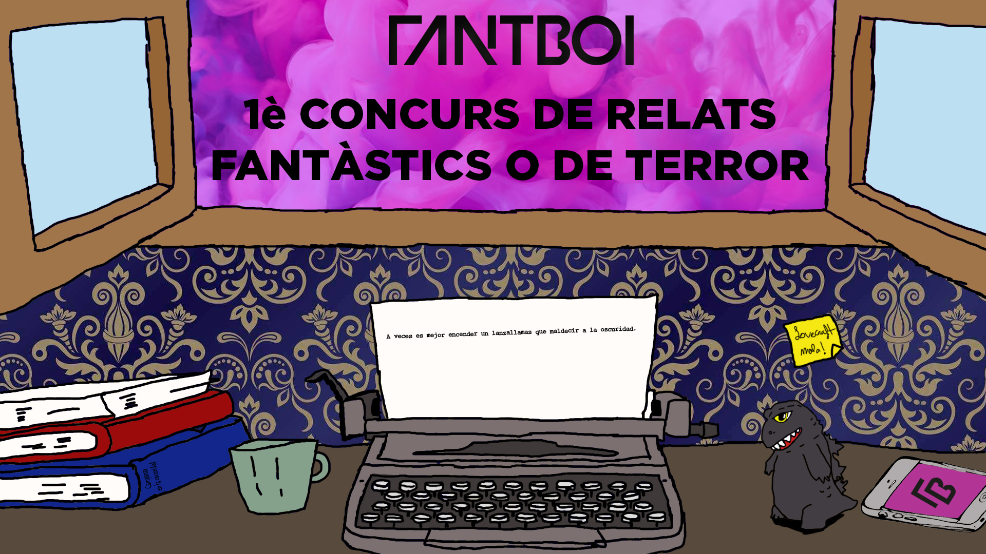 BASES DEL CONCURSO DE RELATOS CORTOS DE FANTÁSTICO Y DE TERROR 2020 -  FANTBOI